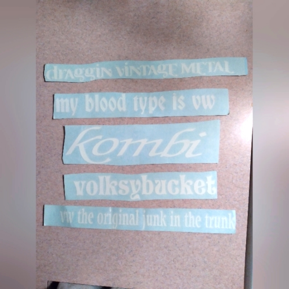 VW Stickers!!
